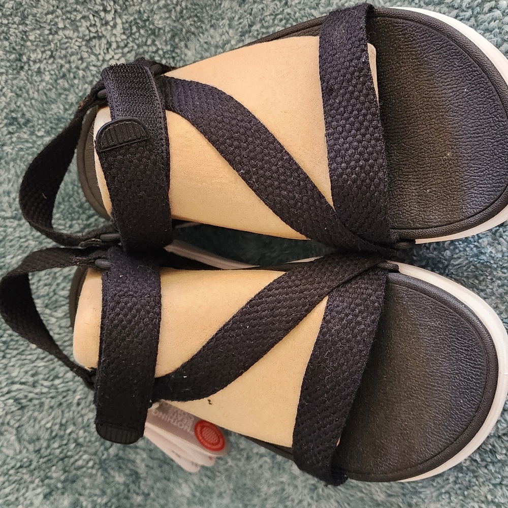 Black Strappy Sandals